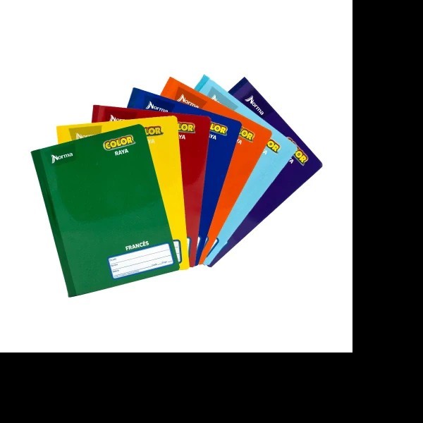 CUADERNO FRANC. COLOR NORMA 581290 RAYA COS. 100H. PZA